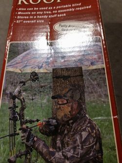 Allen camouflage instant roof/hunting