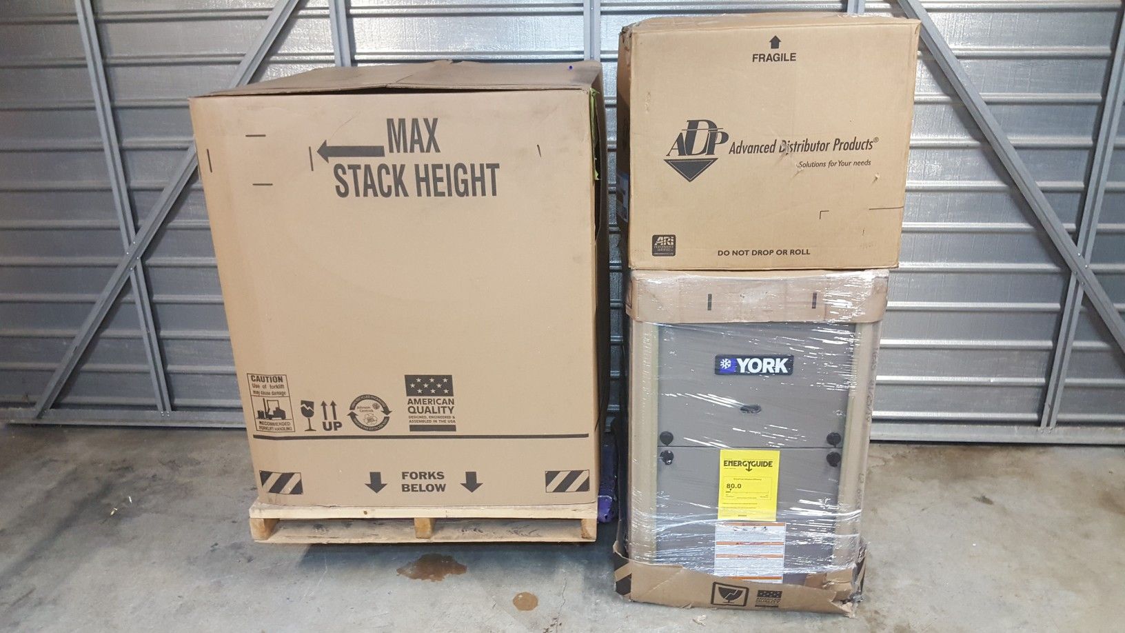 York 3.5 Ton Central Ac/Heating System Brand New!