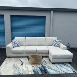 Lerenza 2-Piece Sectional W Chaise Delivery Available 