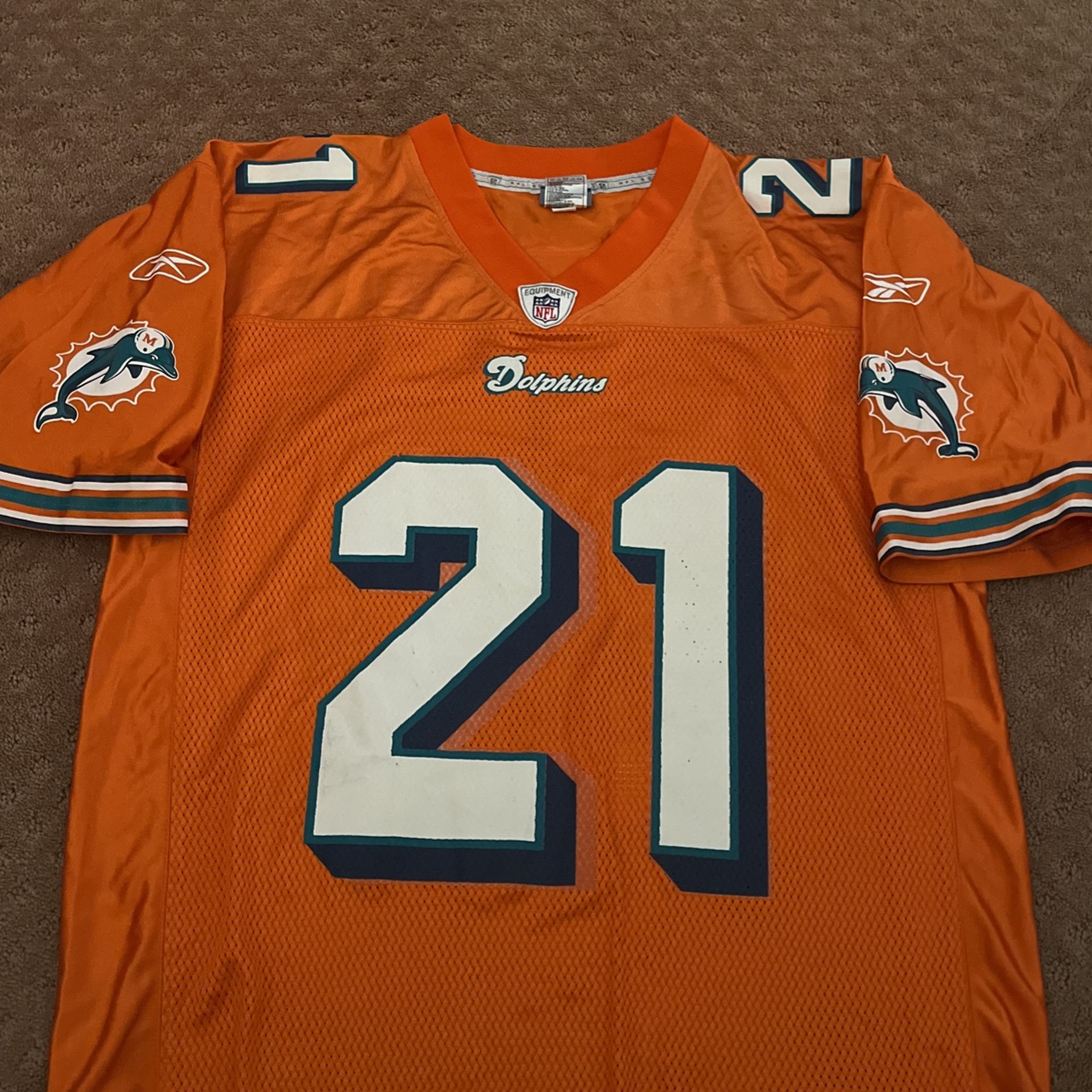Vontae Davis Miami Dolphins Football Jersey