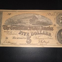 $5 confederation of America