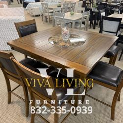 2727 Fulton Counter Height Dining 5pc 🔥🔥🔥