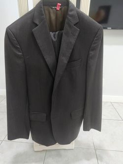 Men’s Suit 34R – Carlo Potti Uomo Napoli CT – Classic Pinstripe