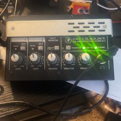 Onyx Black Jack 2x2 USB Recording Interface 