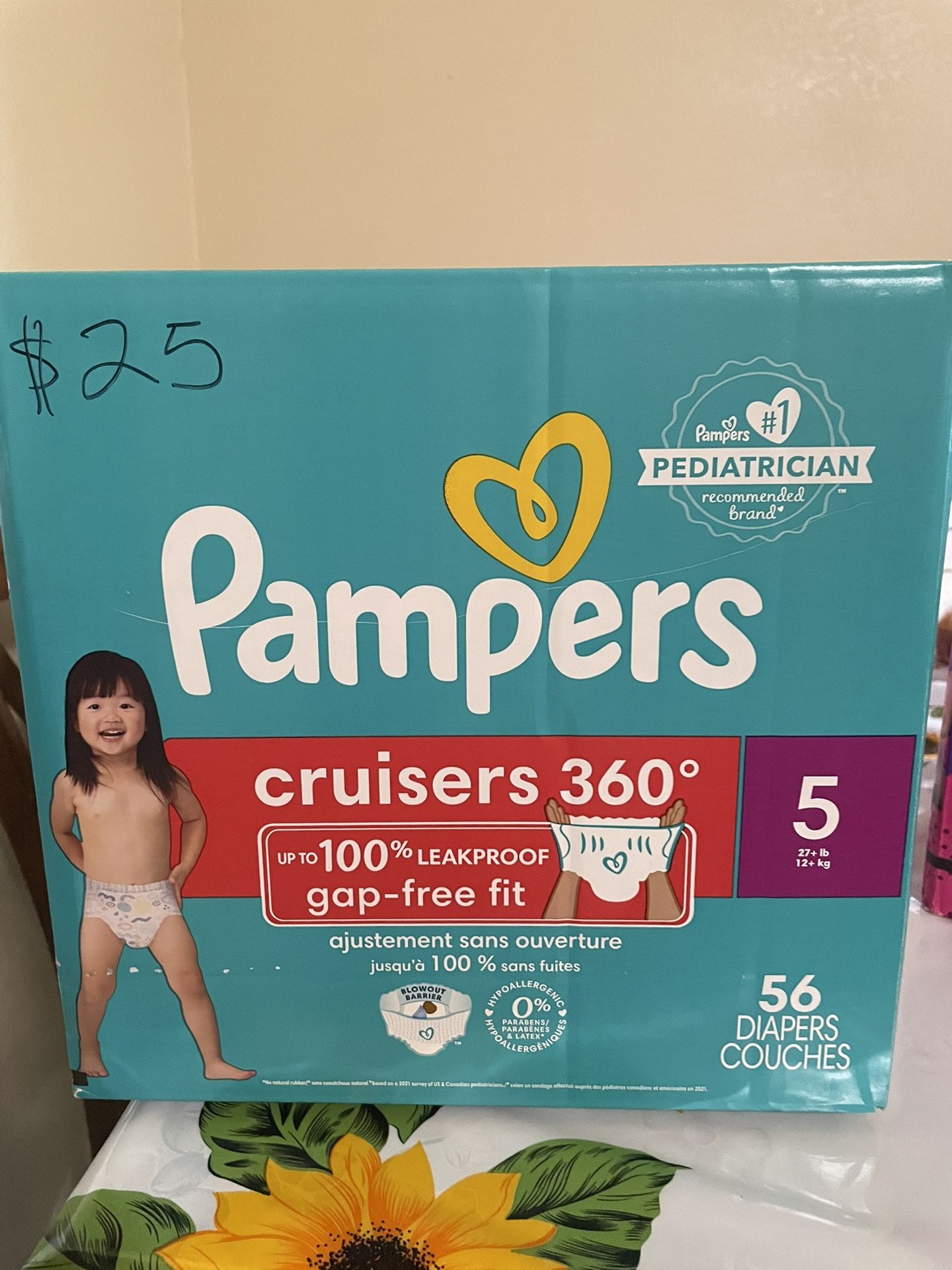 Brand New Pampers Size 5