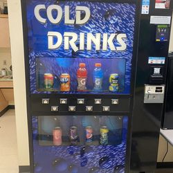 Glass Front Soda Machine