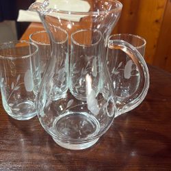 Princess House Set 4 Onz Glasses