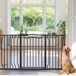 Walk Thru Baby Gate for Cat Dog Pets
