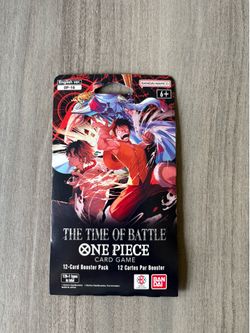 The Time of Battle (Op-16) Sleeved Booster Packs