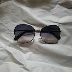 Tommy Hilfiger DUA WM OL564 Women's 61mm Silver Frame Grey Lens Sunglasses NEW

