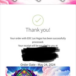 EDC VIP Ticket 2025