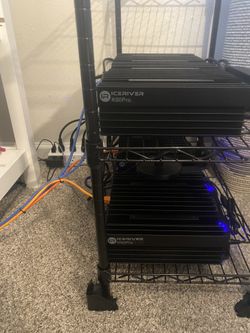 5 Iceriver KS0 Pro Kaspa Crypto Miners
