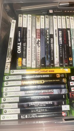 Xbox 360 games