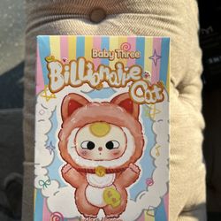 Baby Three Billionaire Cat Series Blind Box Plushie