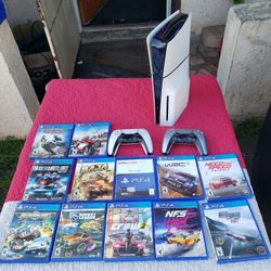 $420! Firm Nooo Games & 1 Control. 2nd Gen 2024 PS5 Slim 1TB Disc Edition . Combos are $500! To $750... Im not Cheap I Got Quality firm prices