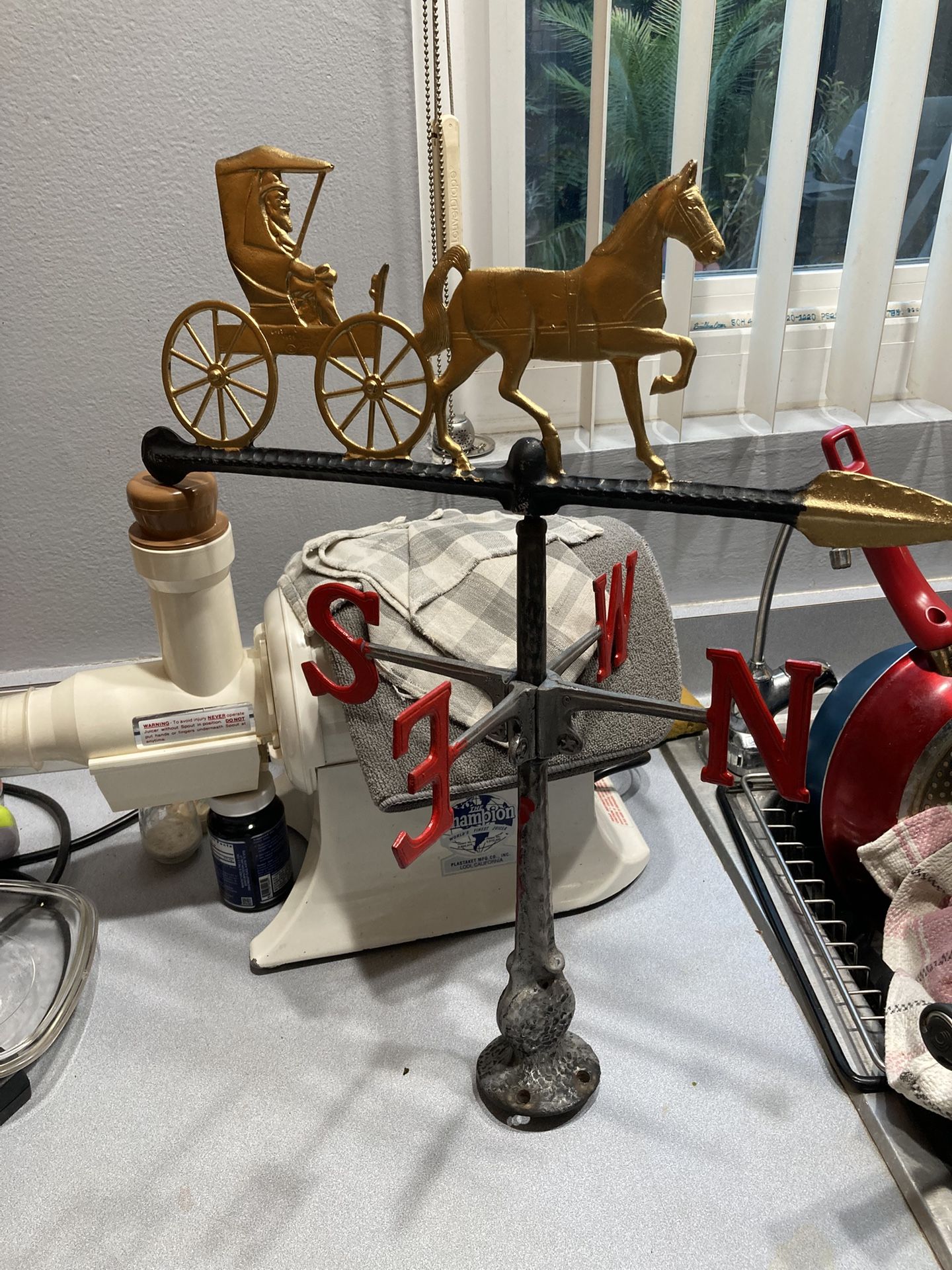 Weather Vane 18” W X 21 “ H