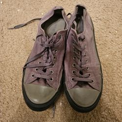 Gray Converse Shoes Size 10 Male