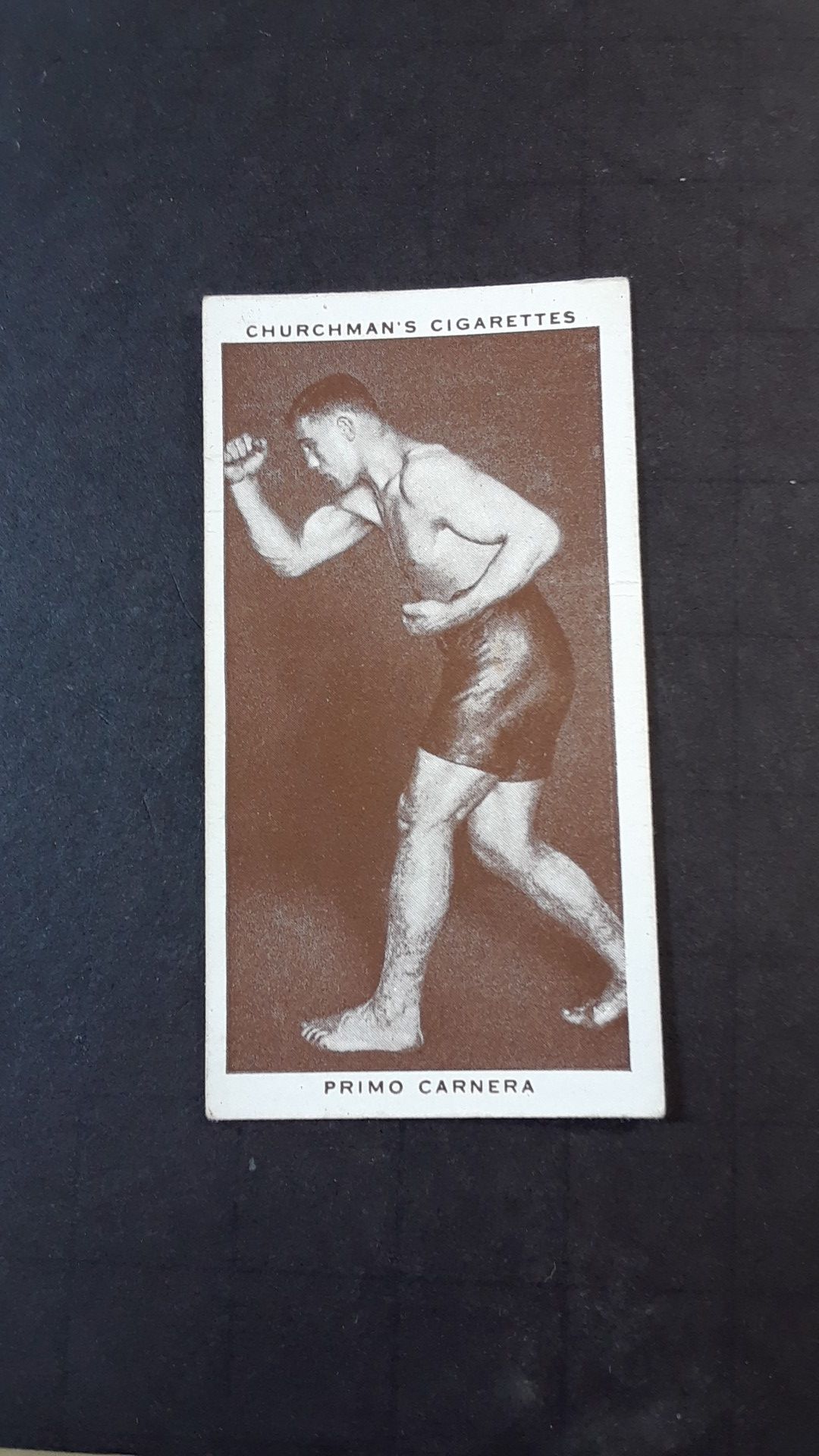 1938 Churchman #7 Primo Carnera