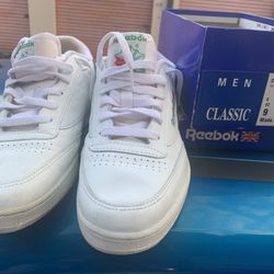 Reebok Club C Classic Men’s Size 9 – White/White – With Original Box