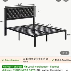 Twin Size Bed Frame 