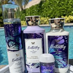 Bath & Body Works Butterfly Set