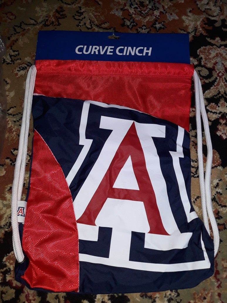 New With Tags Arizona Logo Backpack Great For College Students $15 Pickup only At Country Club And Grant