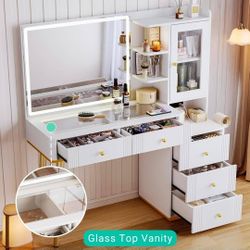 White Vanity New   Unopened Box 