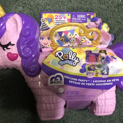 POLLY POCKET UNICORN SURPRISE PLAYSET NEW