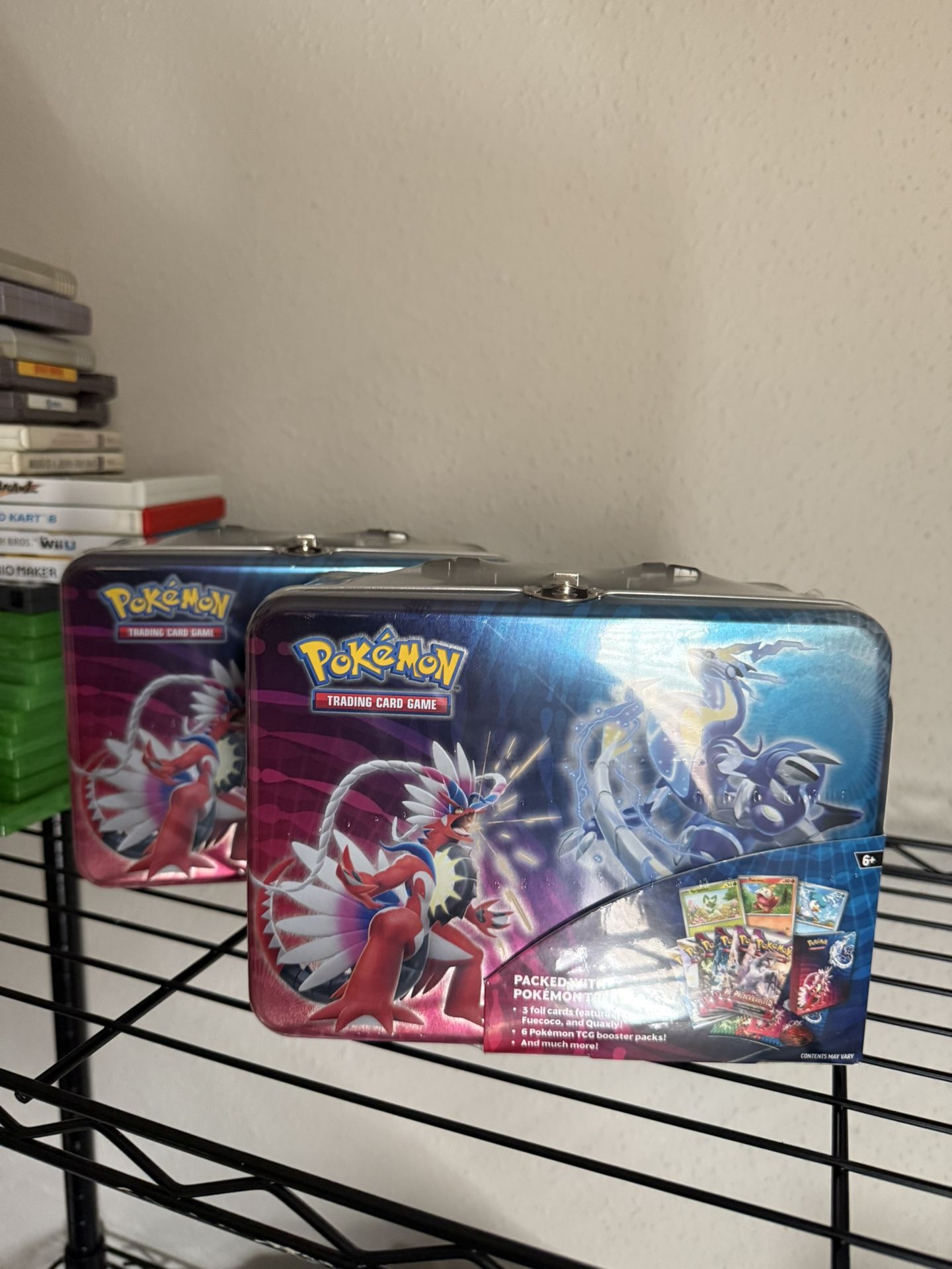 [New] Nintendo Pokemon TGC: Collector Chest 2023 Lunch Box - Scarlet & Violet