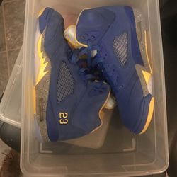 Nike Jordan 100% Real Dead Stock Retro 5 Jsp Laney Varsity 2019 