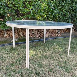 Brown jordan dining table