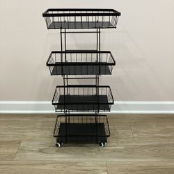 4-tier fruit/veggie cart