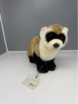 Vintage Webkinz Signature Realistic Black FootedFerret Very Rare-No Code RETIRED