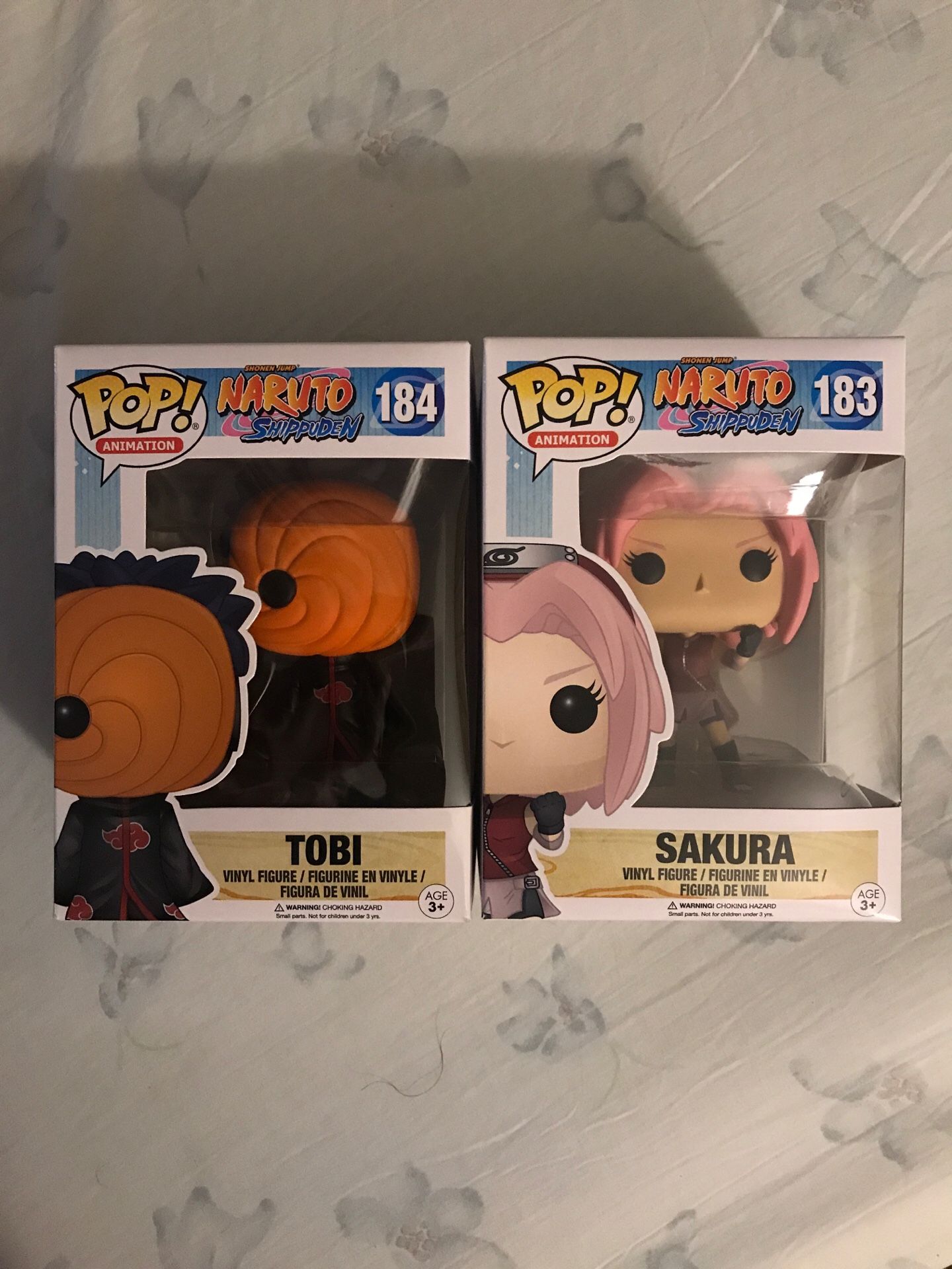 Vaulted tobi Sakura naruto shippuden funko pop