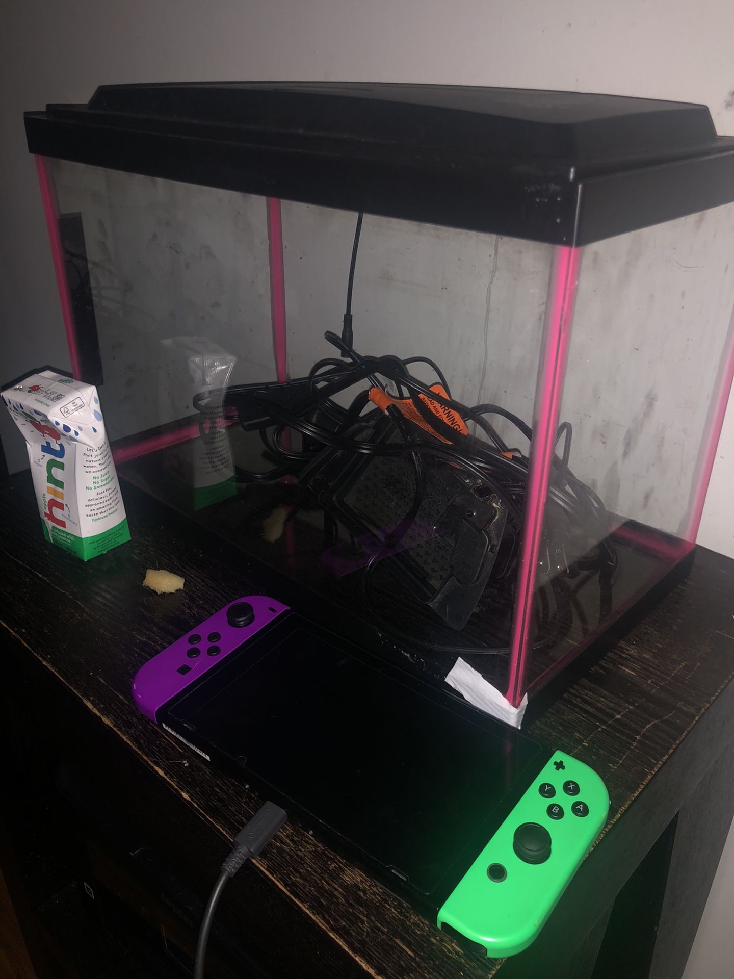 10 gal glofish tank