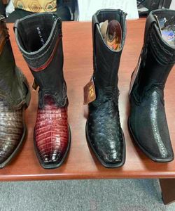 Botas vaqueras de piel original con horma Dubai