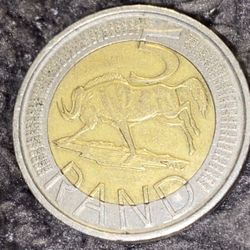 2010 Five Rand Coin 