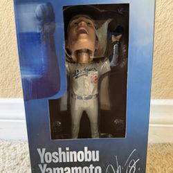 Dodgers Yamamoto Bobblehead Game 7 World Series 