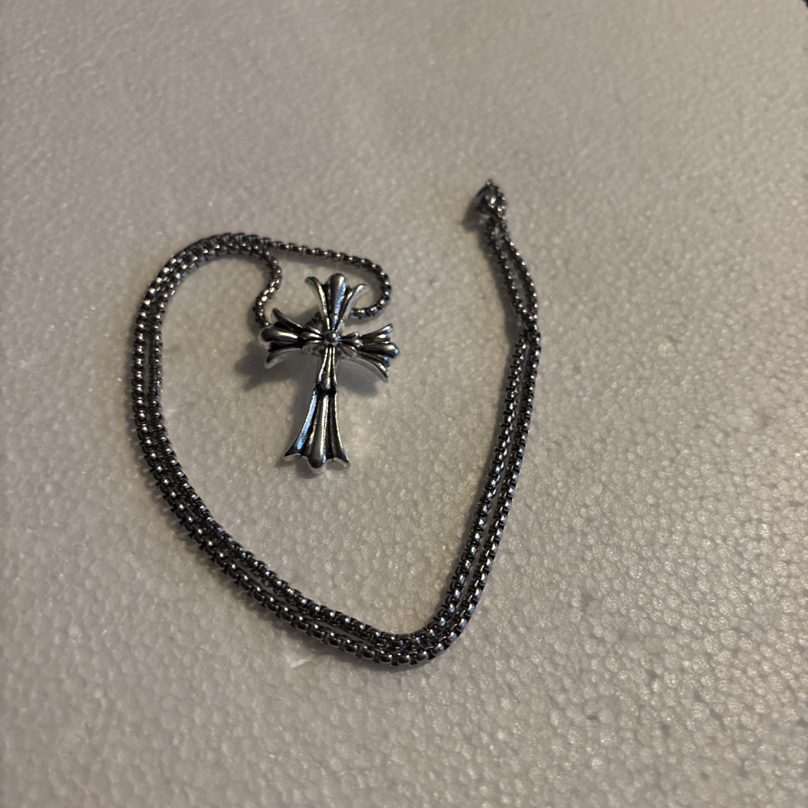 Chrome Hearts Style Necklace High Quality 22 inch chain New