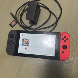 Nintendo Switch With 1 Game + Charger 
