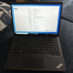 Lenovo think Pad T14 And dell Laptop 