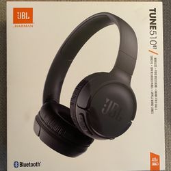 Tune 510BT: Wireless Bluetooth On-Ear Headphones with Purebass Sound
