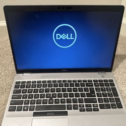 Silver Dell Latitude Laptop