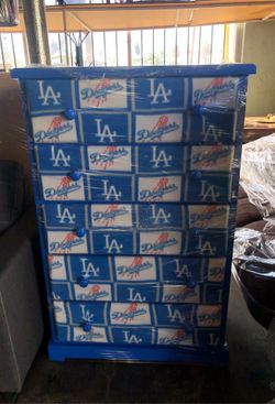 LA DODGERS DRESSER