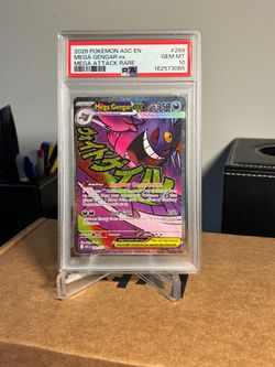 Pokemon Mega Attack Rare Gengar PSA 10