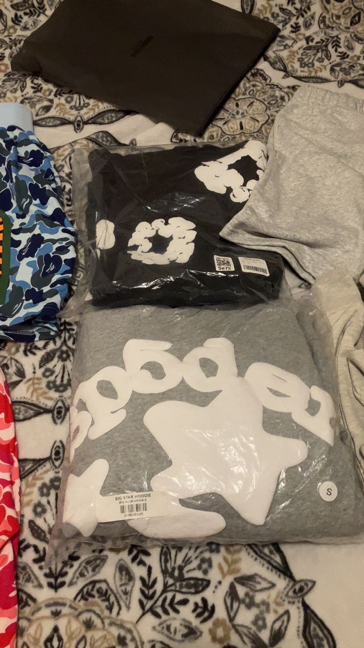 Spider And Denim Tear Hoodie