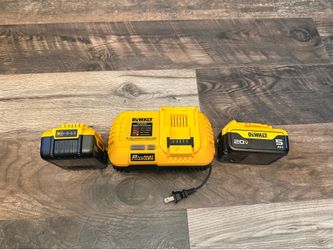 Dewalt 5hr battery and fast charger