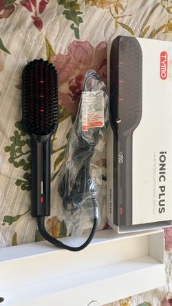 TYMO ionic plus hair straightening brush