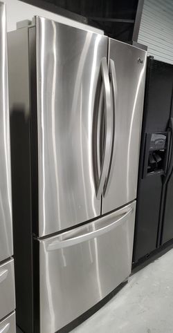 LG 3-Door Stainless Steel Fridge
