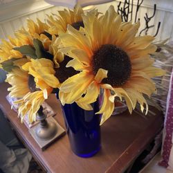 Beautiful Artificial Sunflowers For Vase